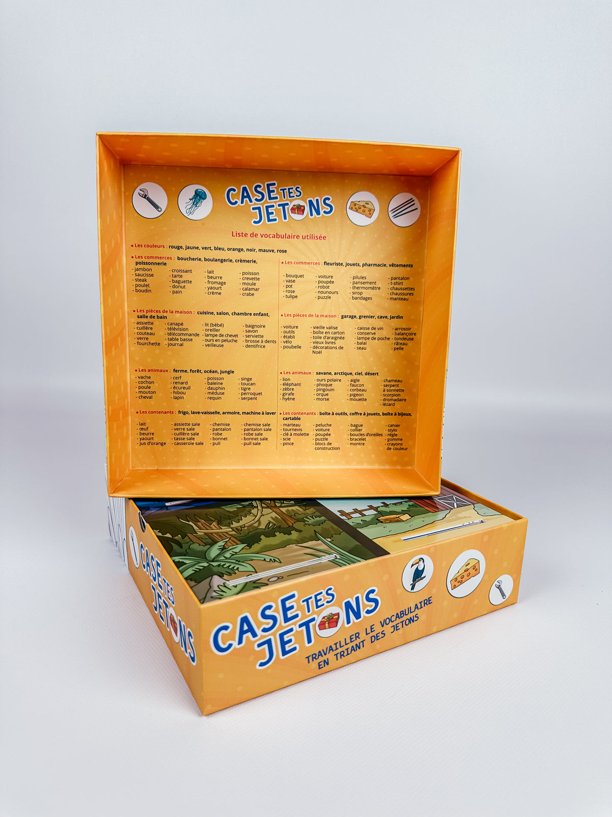 Ça y est, je le sais ! – Devinettes Visuelles 3+ – Jeu Educatif Enfant – Cartes Questions Réponses – Observation Langage Logique – Jeu Famille | 36 Cartes – 72 Questions Ça y est, je le sais ! – Devinettes Visuelles 3+ – Jeu Educatif Enfant – Cartes Questions Réponses – Observation Langage Logique – Jeu Famille | 36 Cartes – 72 Questions