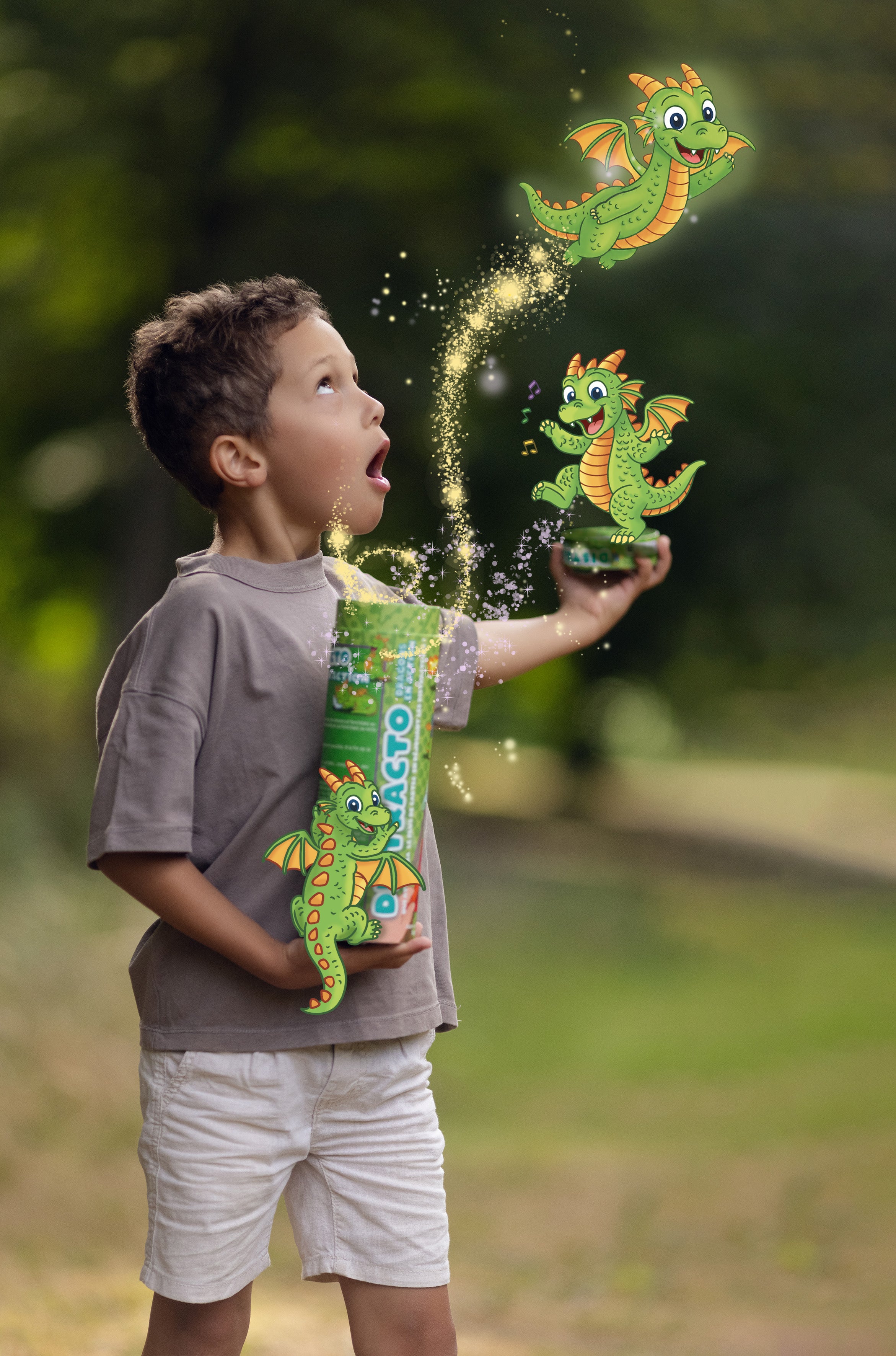 Distracto® Dragons en action