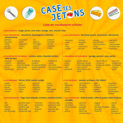 CASE TES JETONS | NIVEAU 1